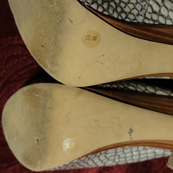 ๐ Jessica Simpson Size 8 Alligator Print High Heels - Picture 8 of 13